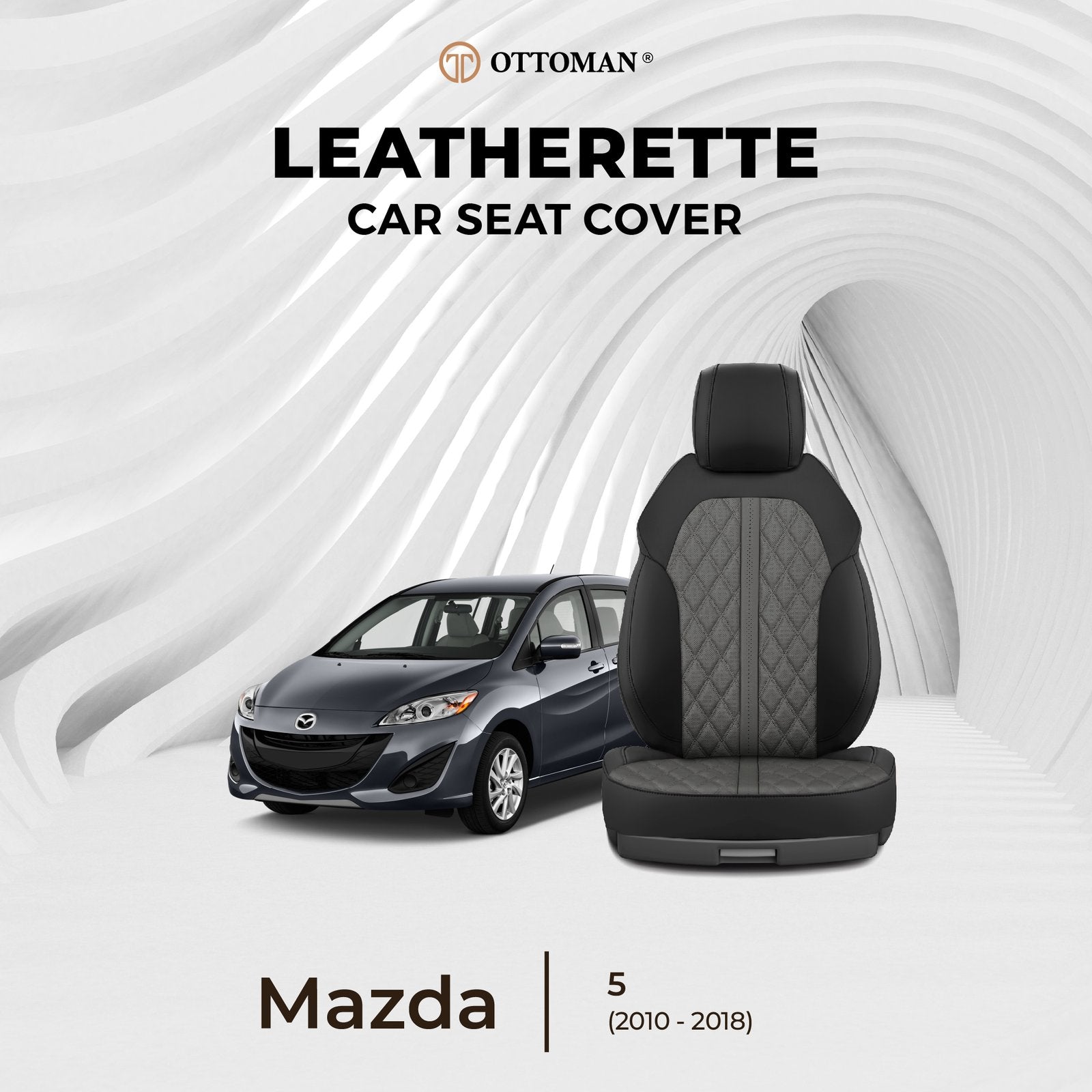 Mazda 5 (2010-2018) Ottoman Seat Cover - Ottoman Car Mats