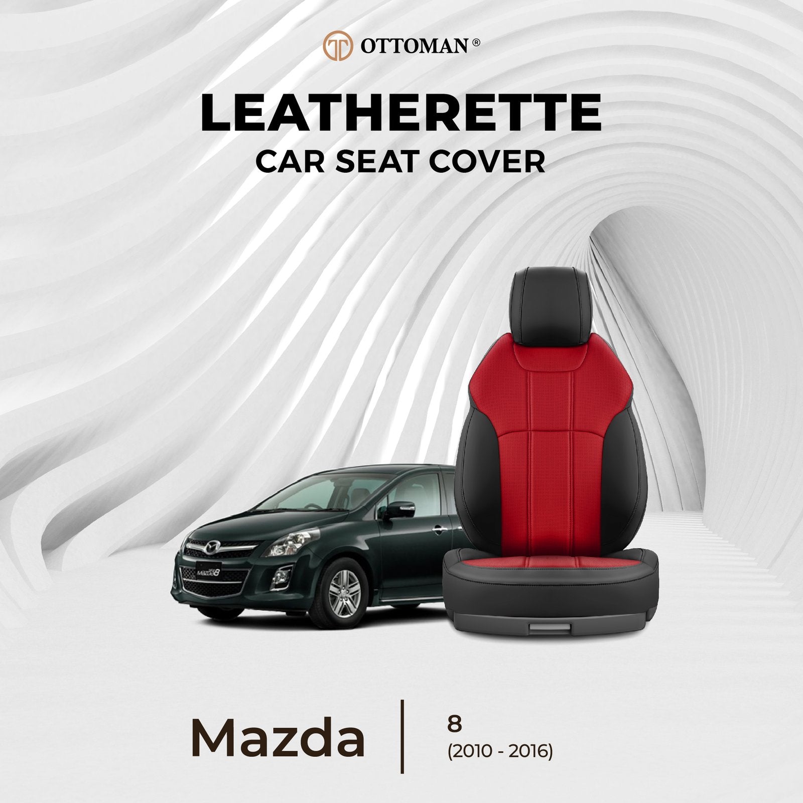 Mazda 8 (2010-2016) Ottoman Seat Cover - Ottoman Car Mats