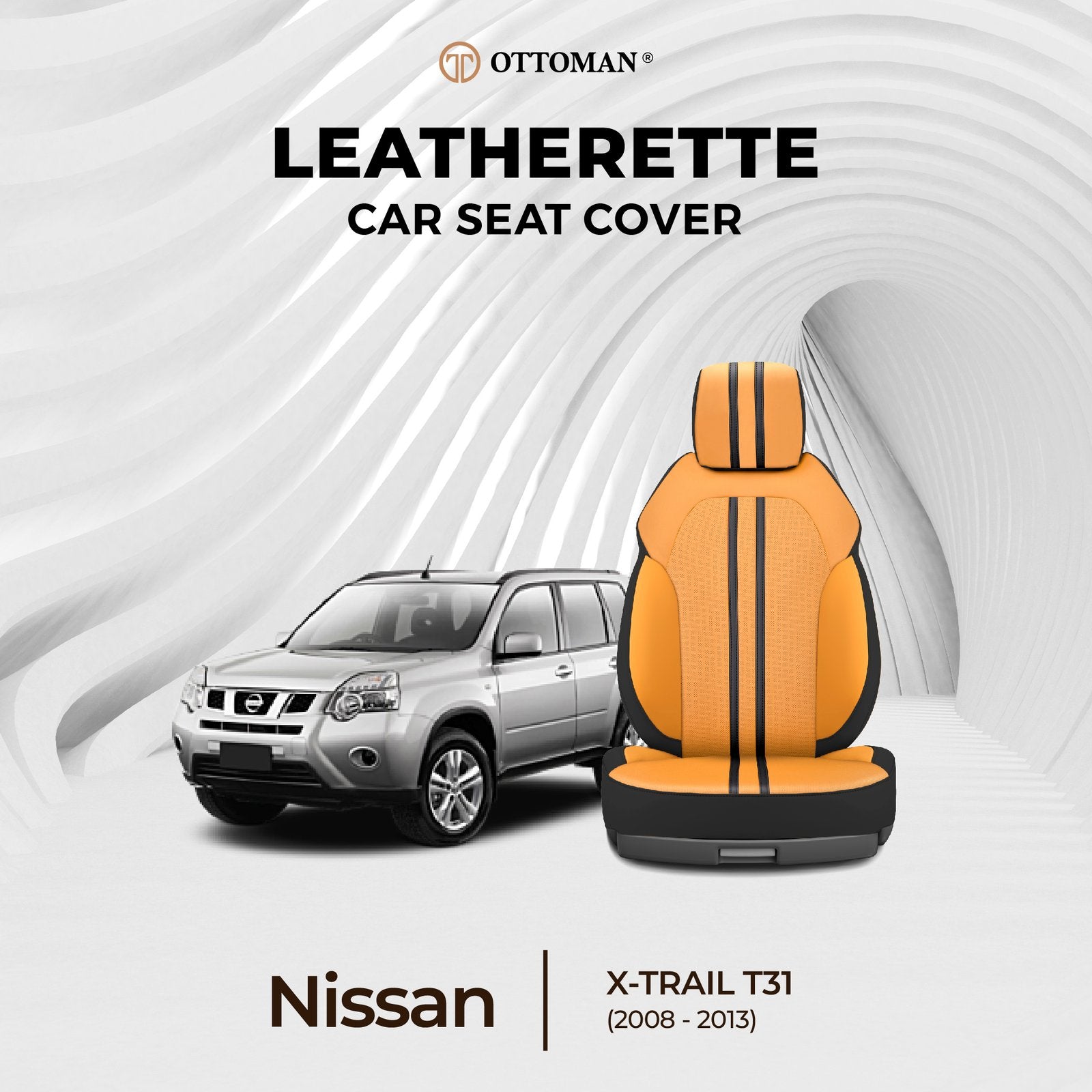 Nissan X-Trail T31 (2008-2013) Ottoman Seat Cover - Ottoman Car Mats