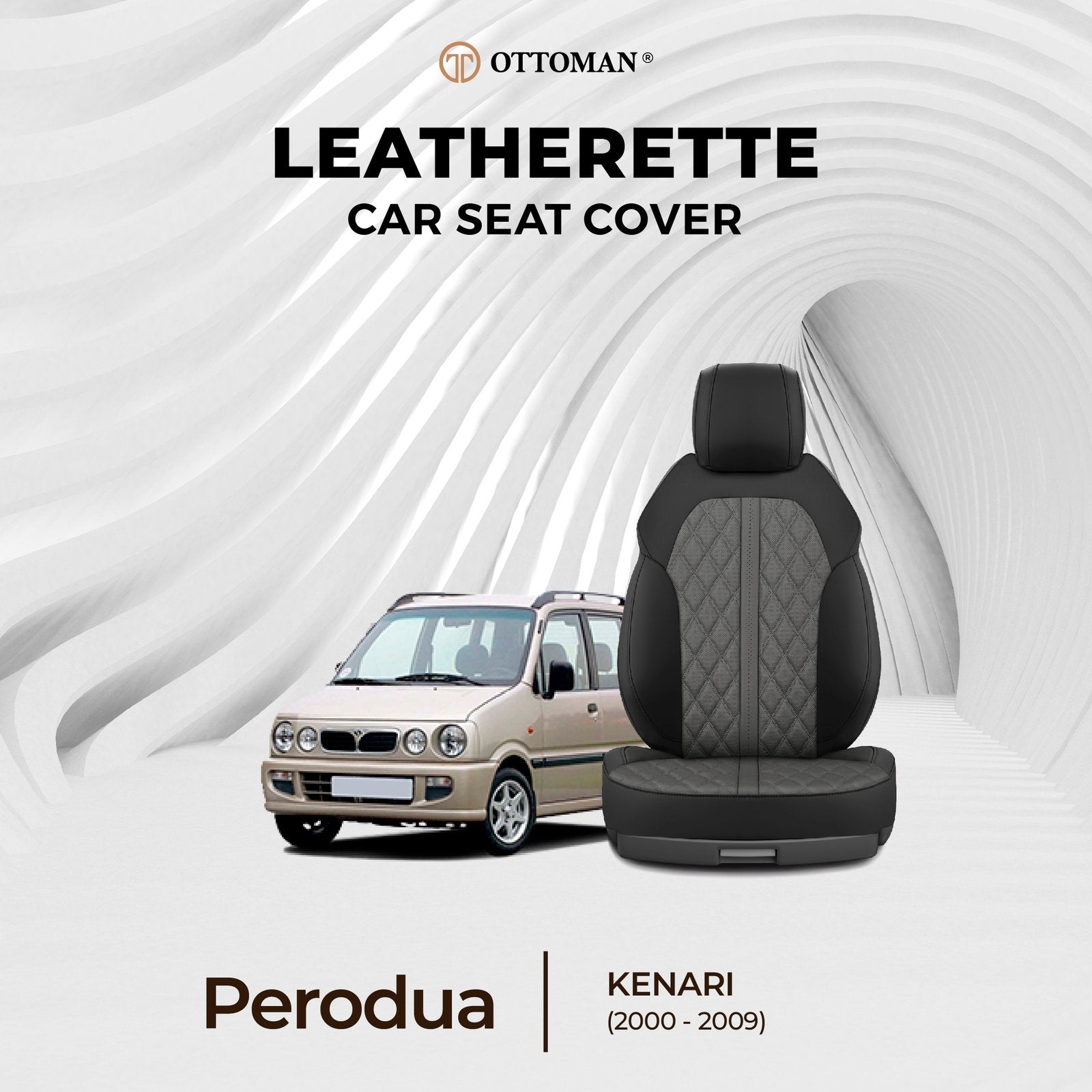 Perodua Kenari (2000-2009) Ottoman Seat Cover - Ottoman Car Mats