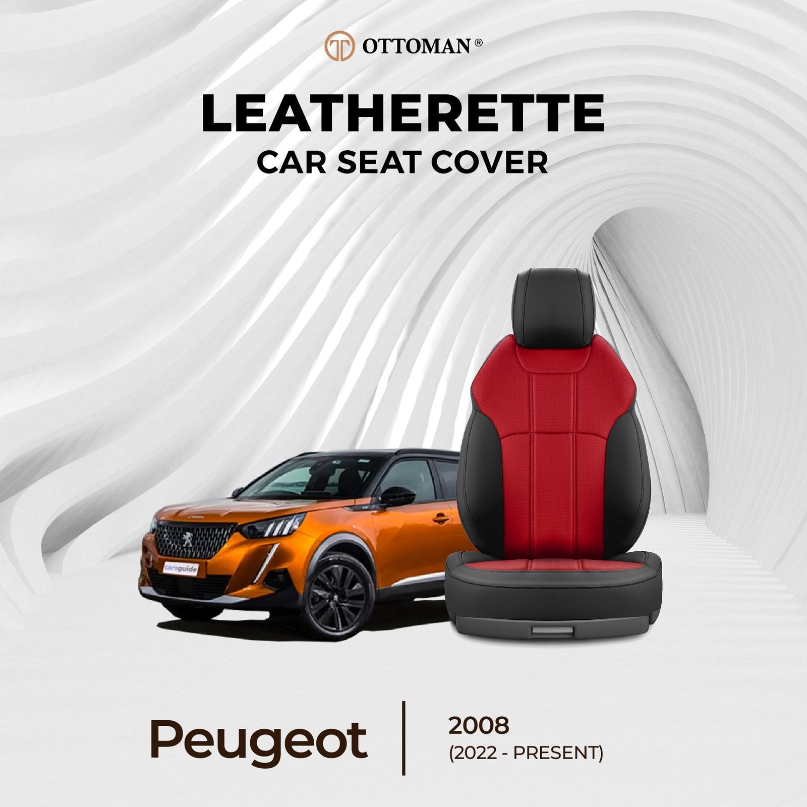 Peugeot 2008 (2022-Present) Ottoman Seat Cover - Ottoman Car Mats