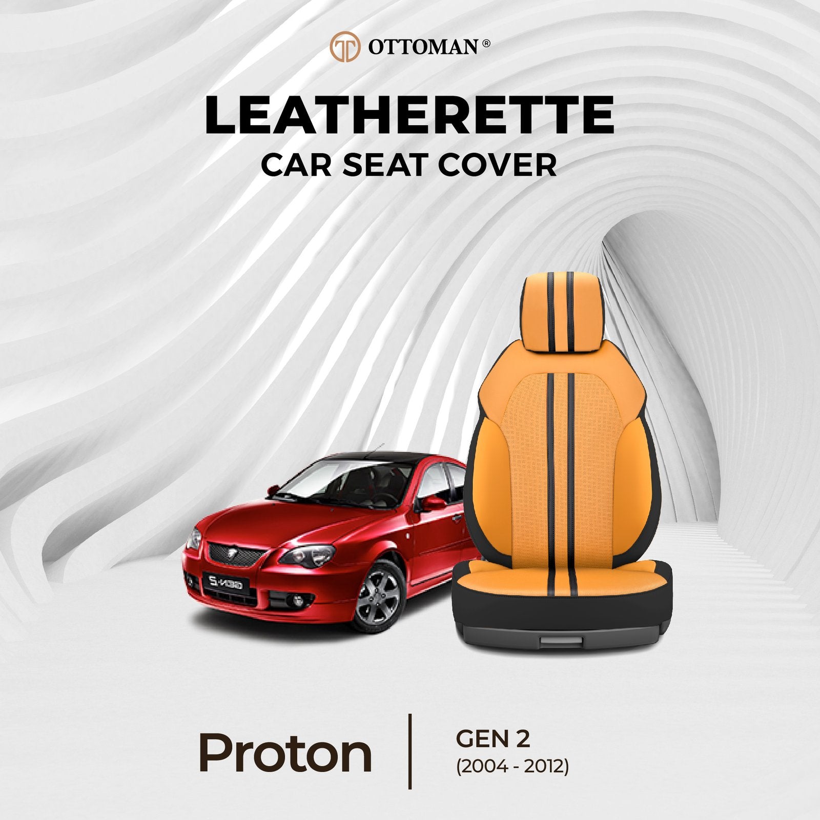 Proton Gen-2 (2004-2012) Ottoman Seat Cover - Ottoman Car Mats