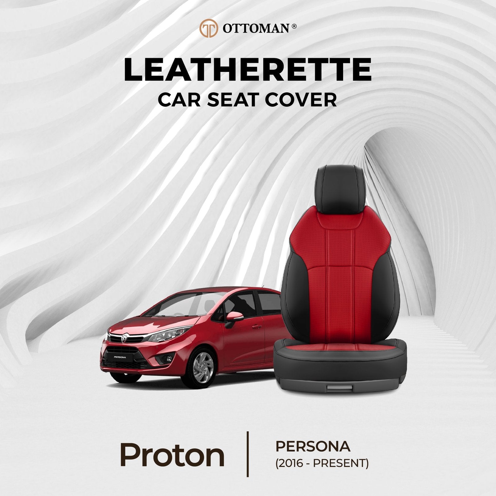 Proton Persona (2016-Present) Ottoman Seat Cover - Ottoman Car Mats