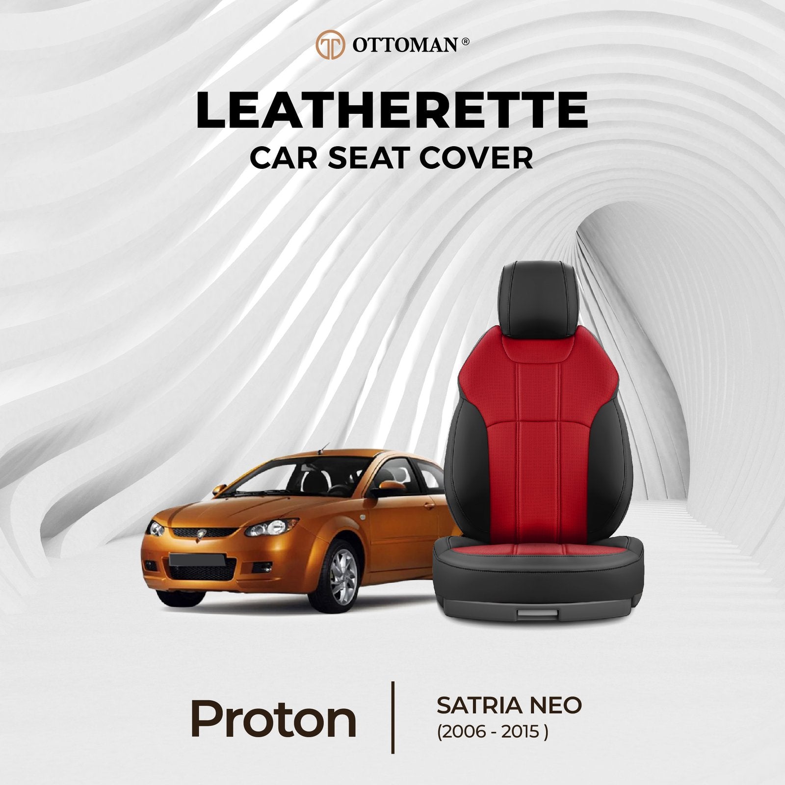 Proton Satria Neo (2006-2015) Ottoman Seat Cover - Ottoman Car Mats