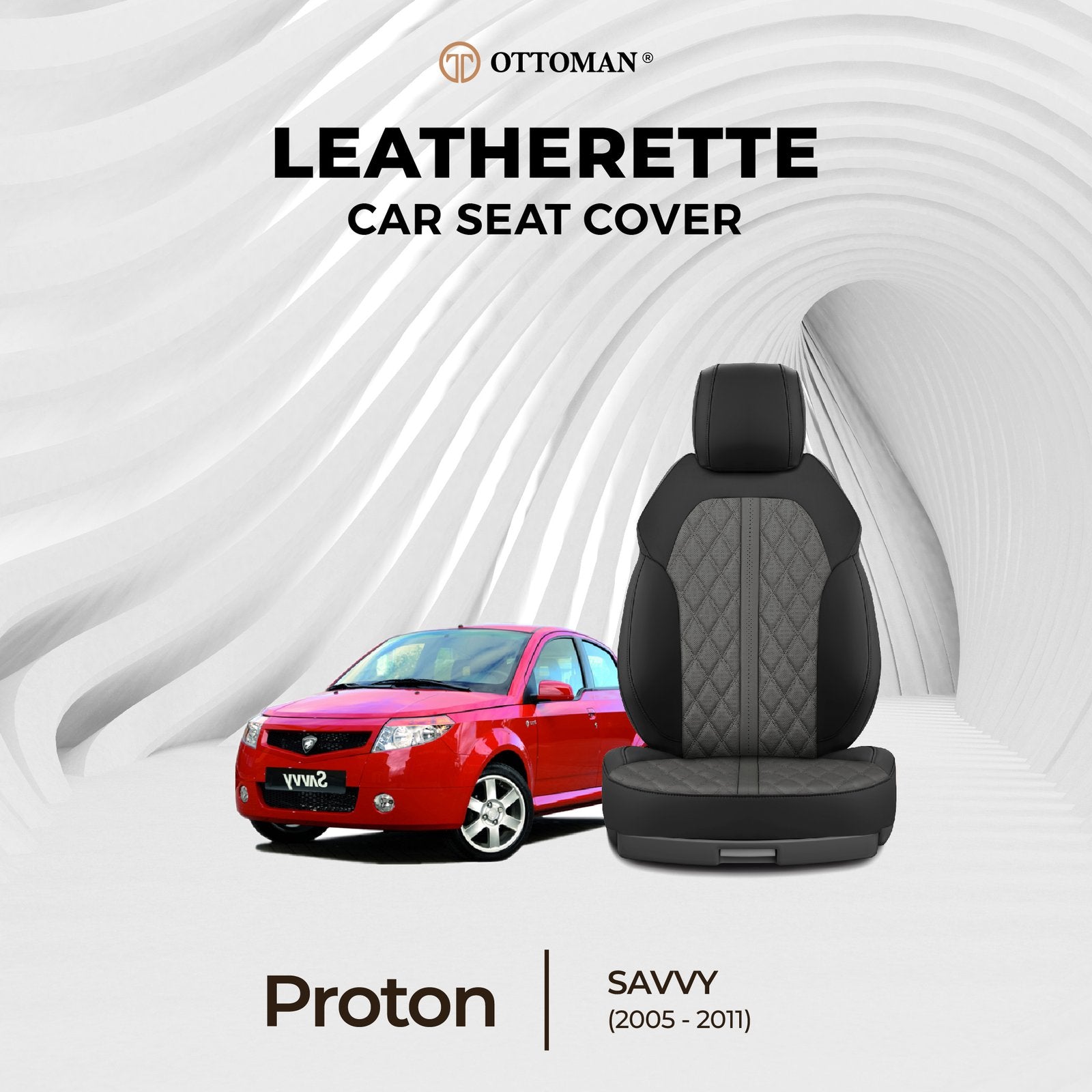 Proton Savvy (2005-2011) Ottoman Seat Cover - Ottoman Car Mats