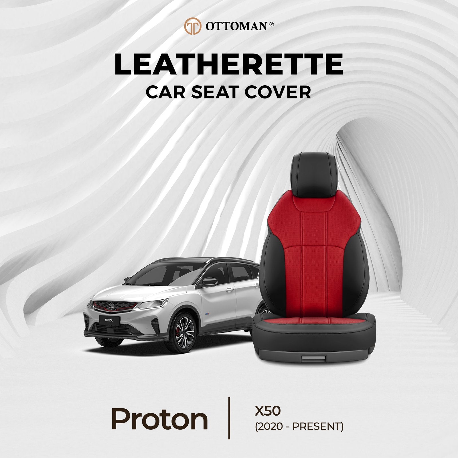 Proton X50 (2020-Present) Ottoman Seat Cover - Ottoman Car Mats