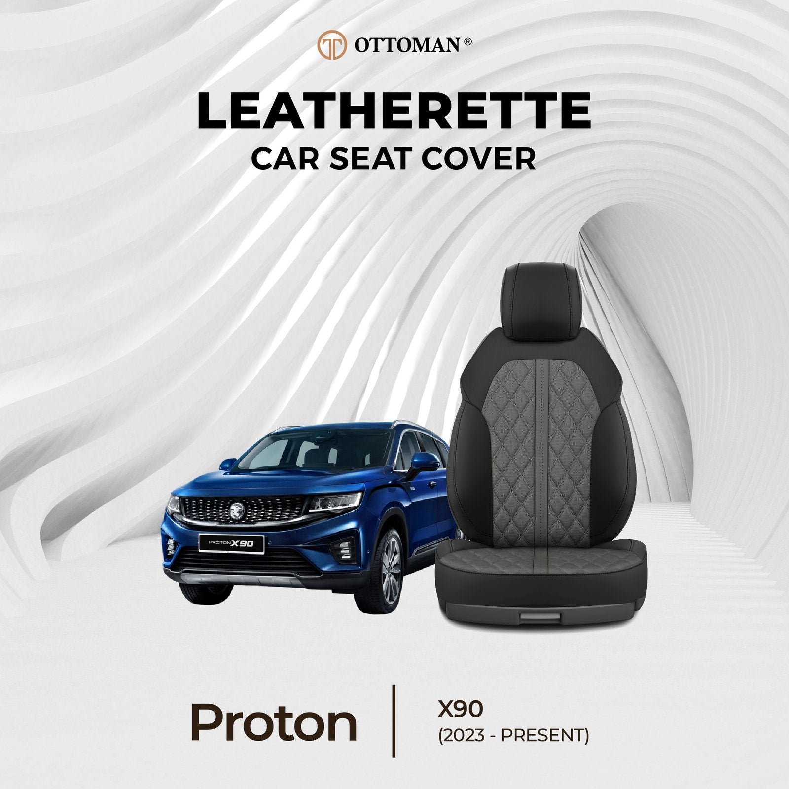 Proton X90 (2023-Present) Ottoman Seat Cover - Ottoman Car Mats