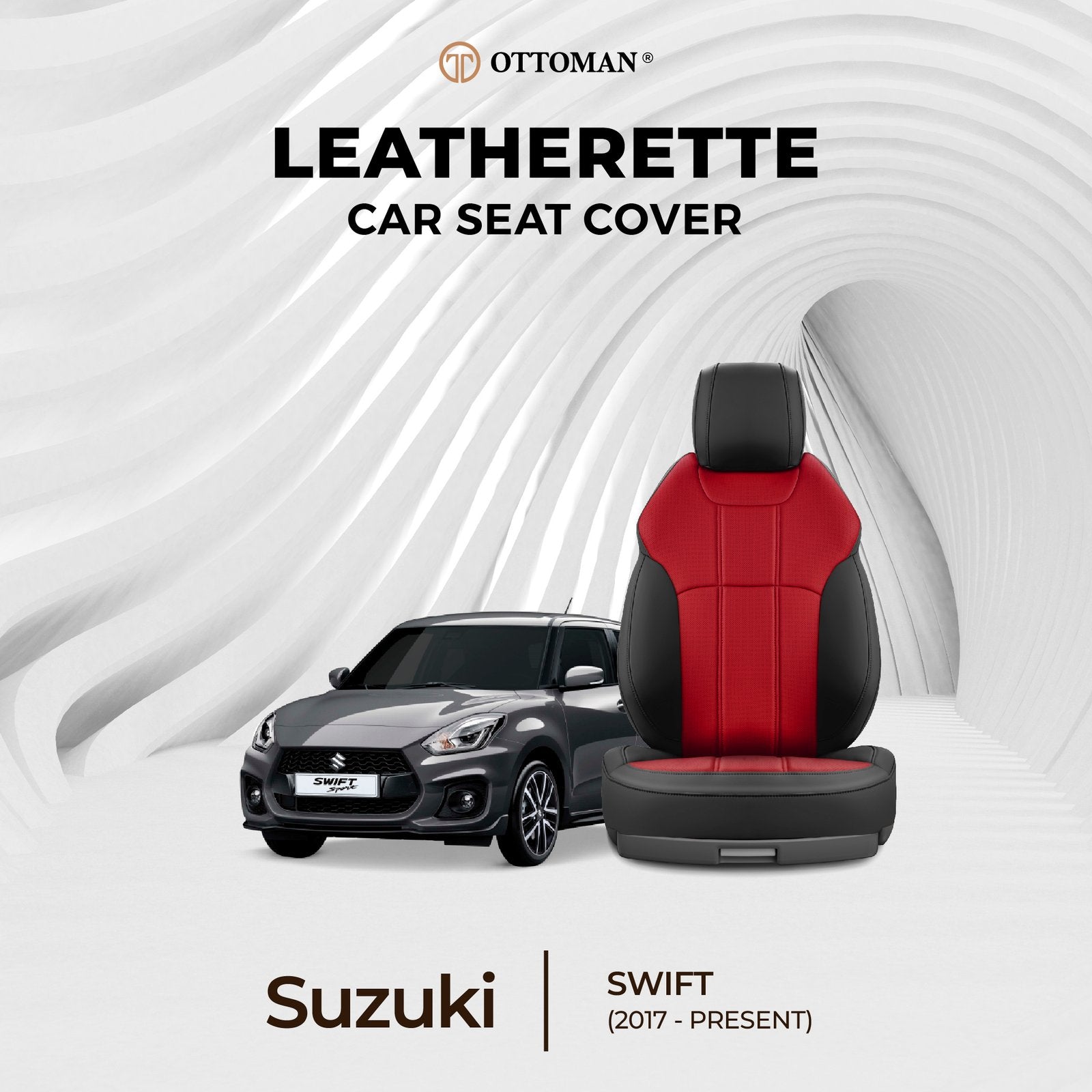 Suzuki Swift (2017-Present) Ottoman Seat Cover - Ottoman Car Mats