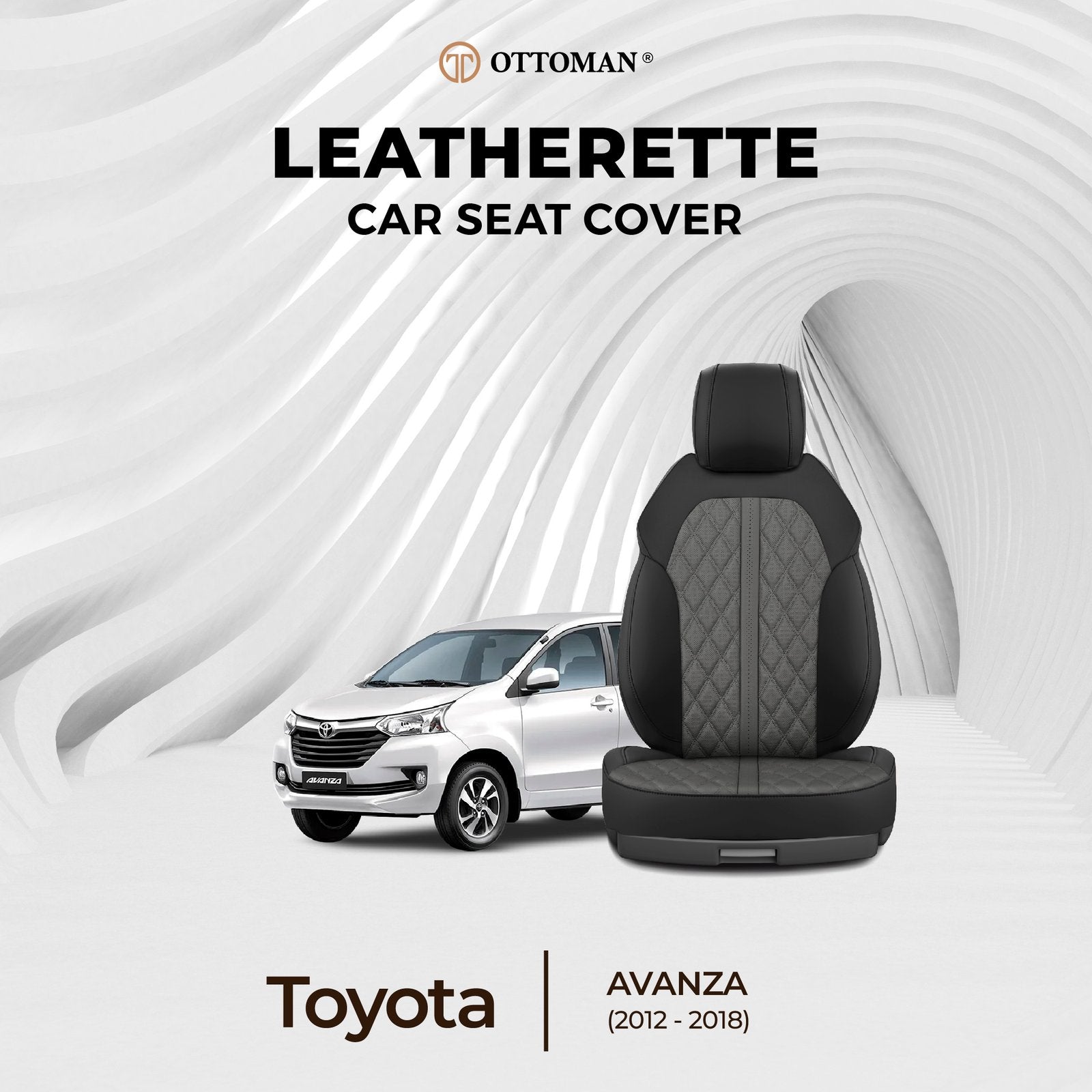 Toyota Avanza (2012-2018) Ottoman Seat Cover - Ottoman Car Mats