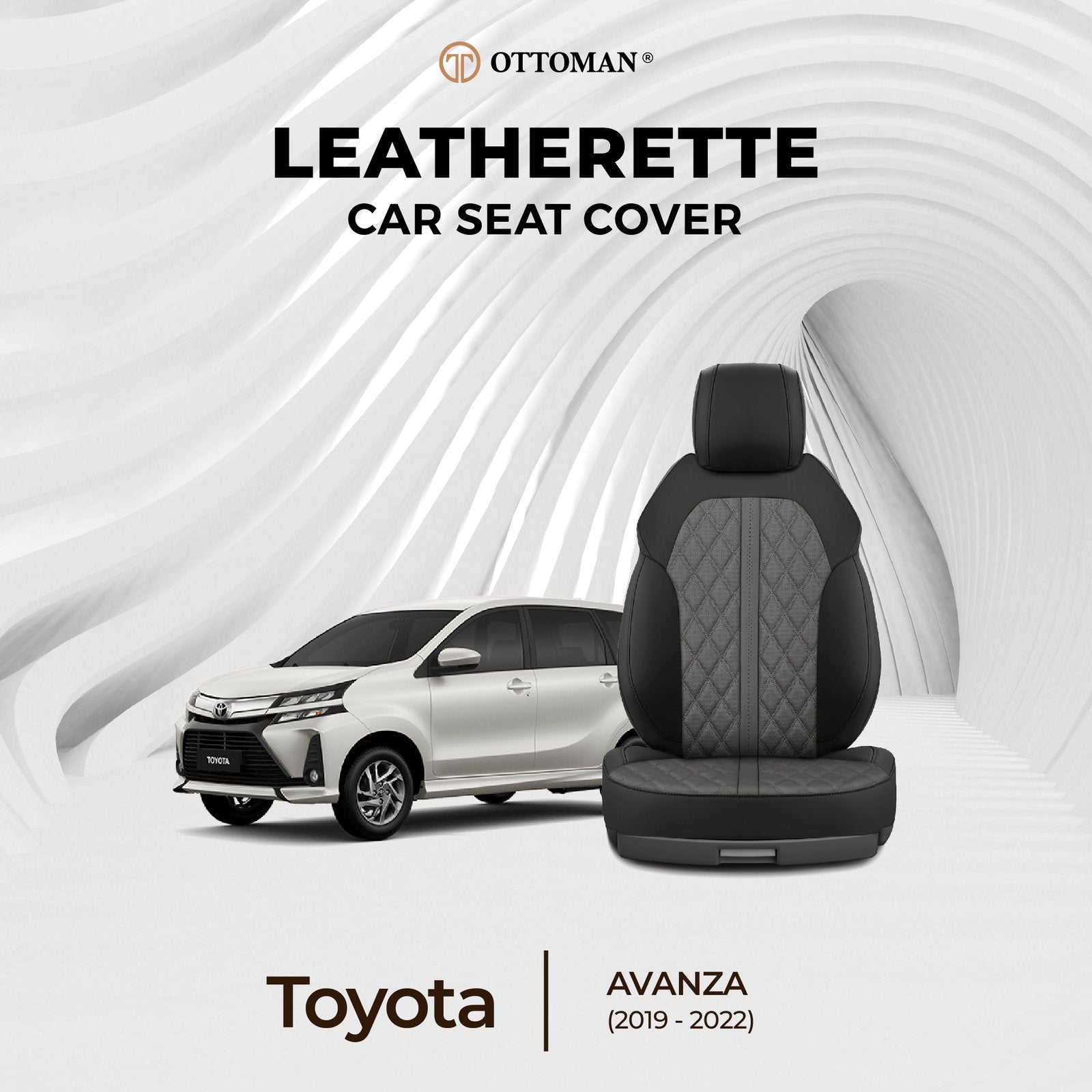 Toyota Avanza (2019-2022) Ottoman Seat Cover - Ottoman Car Mats