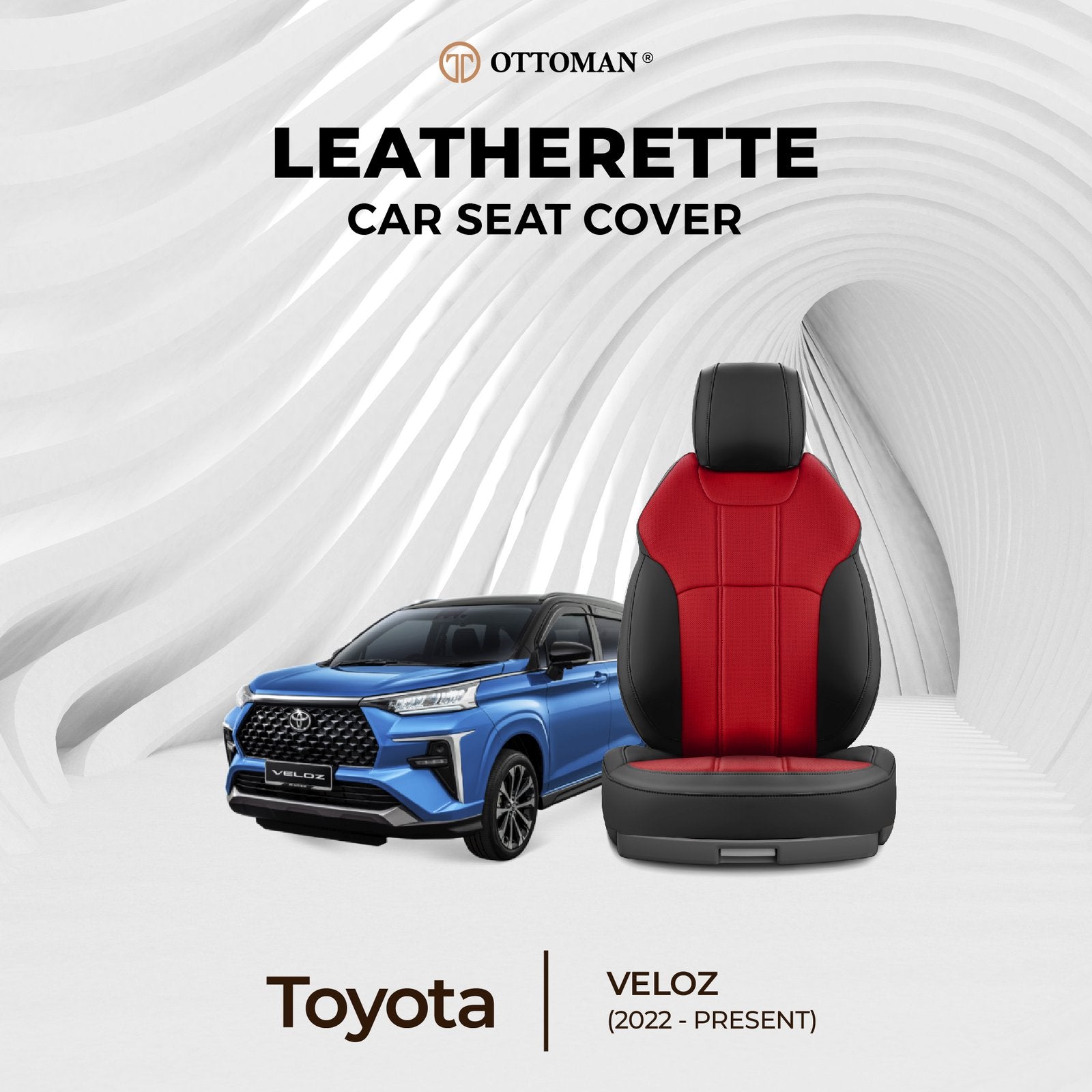 Toyota Veloz (2022-Present) Ottoman Seat Cover - Ottoman Car Mats