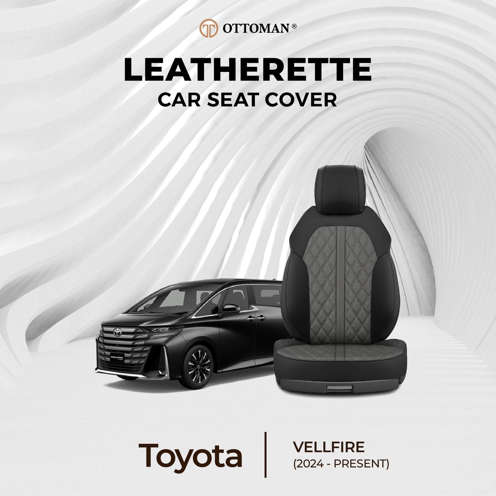 Toyota Vellfire (2024-Present) Ottoman Seat Cover - Ottoman Car Mats