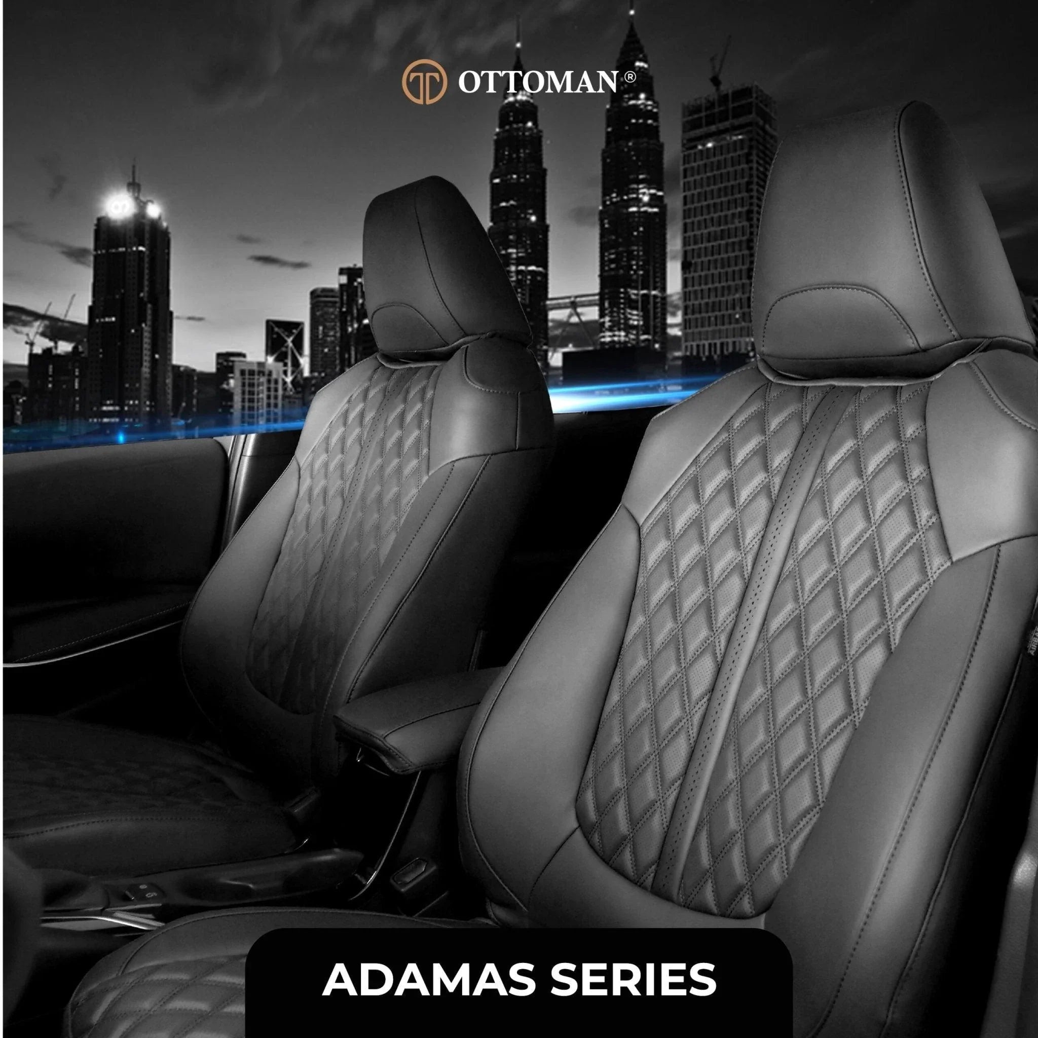 Toyota Fortuner (2016-Present) Ottoman Seat Cover - Ottoman Car Mats