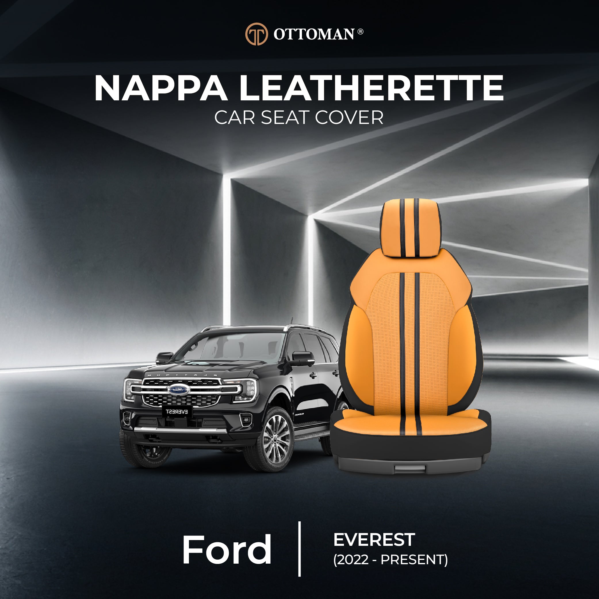 Ford Everest (2022-Present) Ottoman Seat Cover
