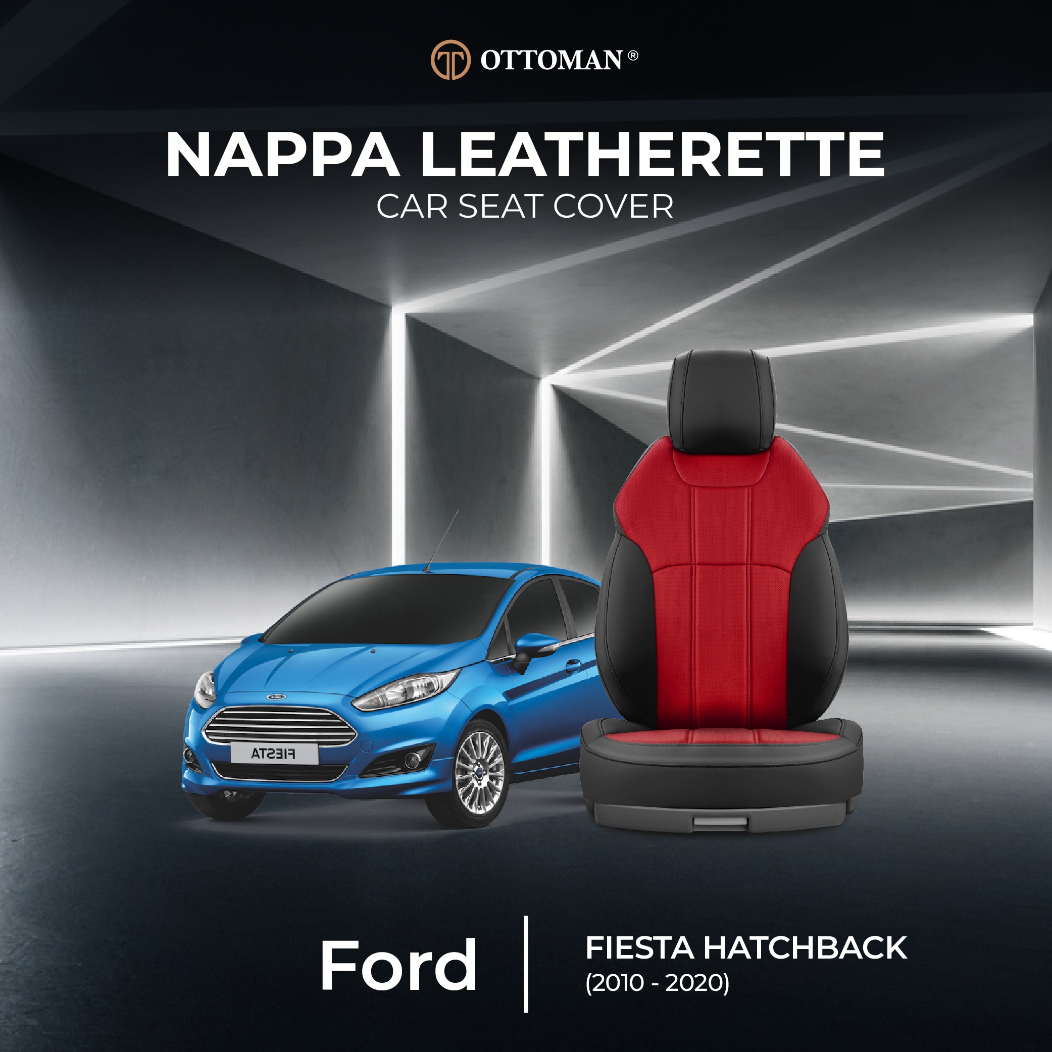 Ford Fiesta Hatchback (2010-2020) Ottoman Seat Cover