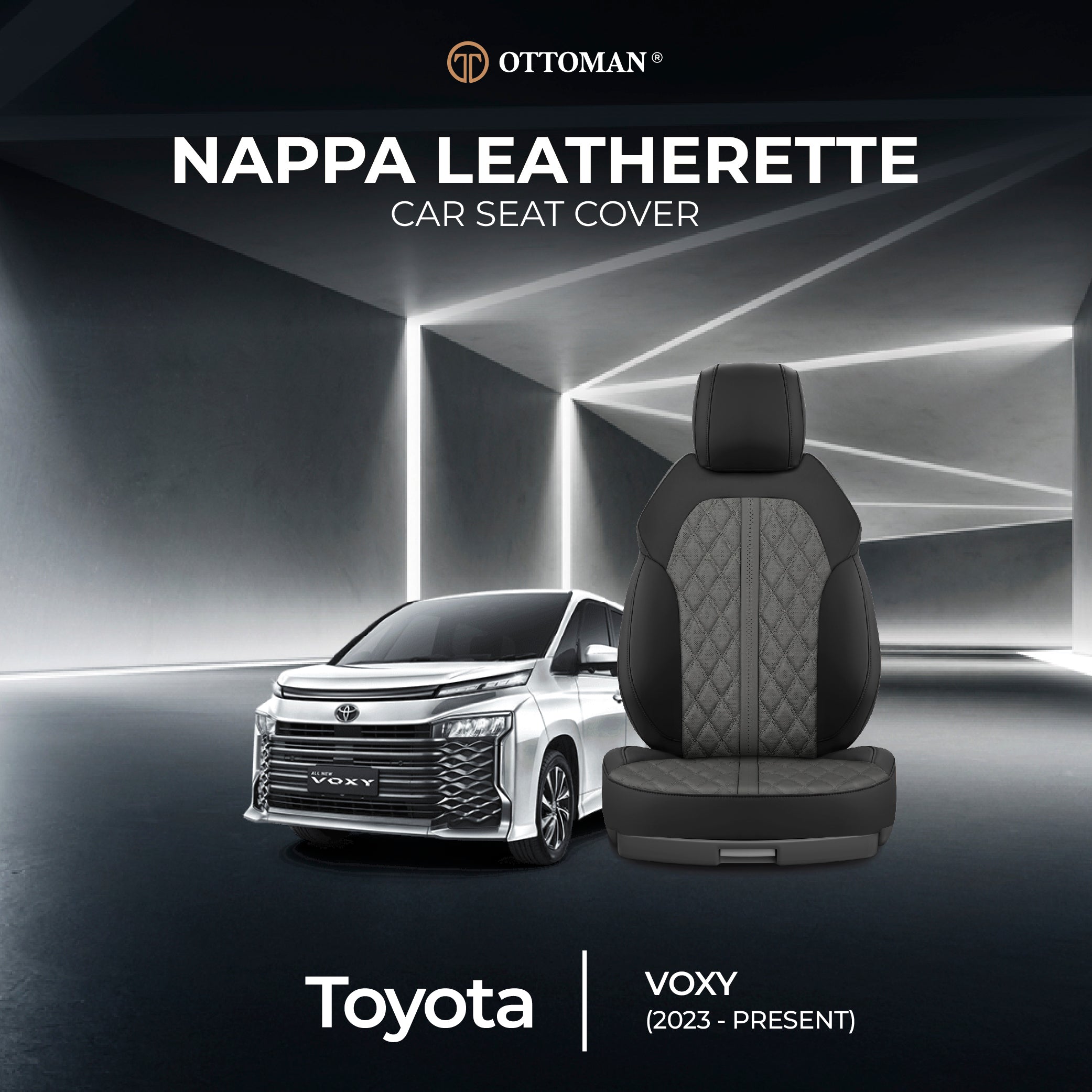Toyota Voxy (2023-Present) Ottoman Seat Cover