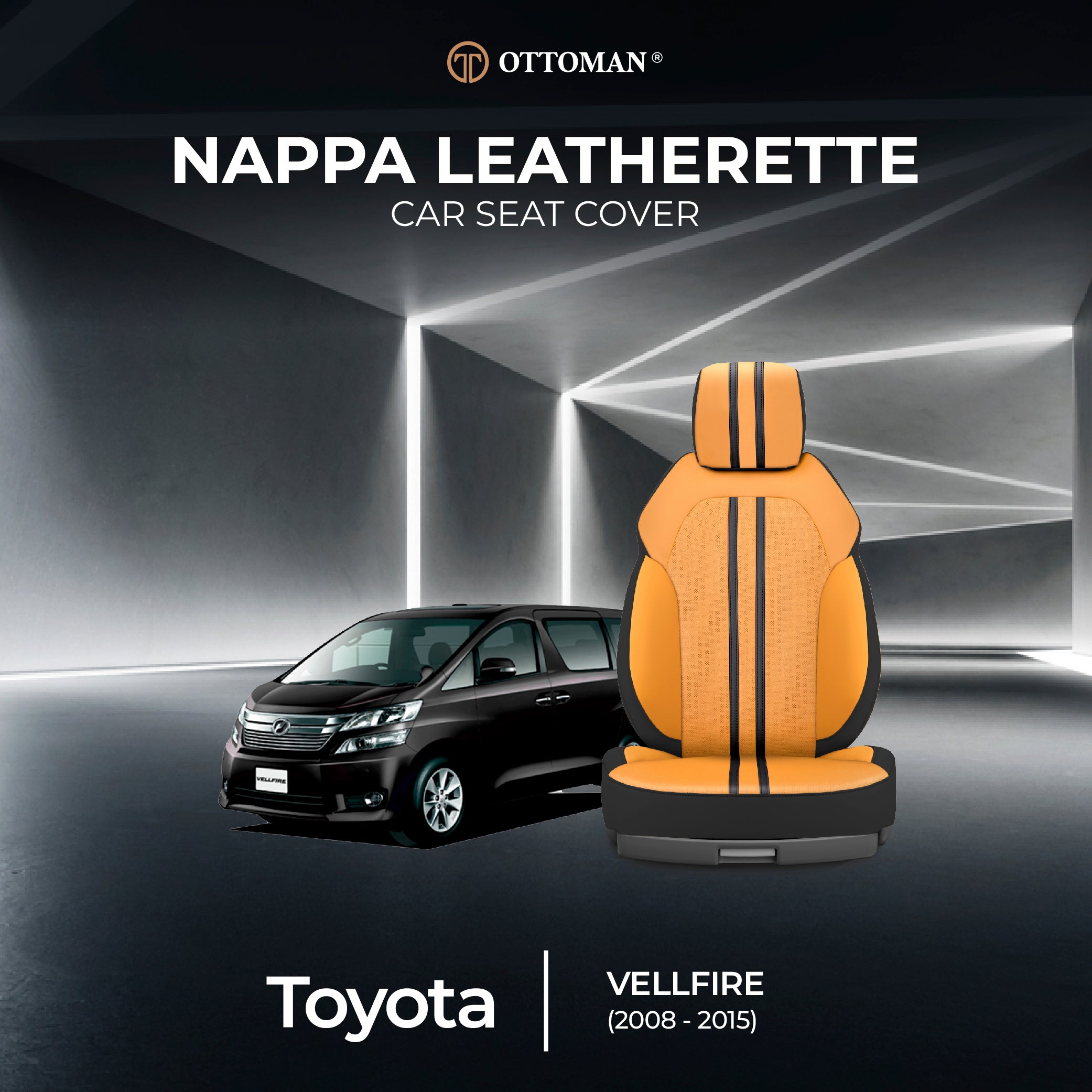 Toyota Vellfire (2008-2015) Ottoman Seat Cover