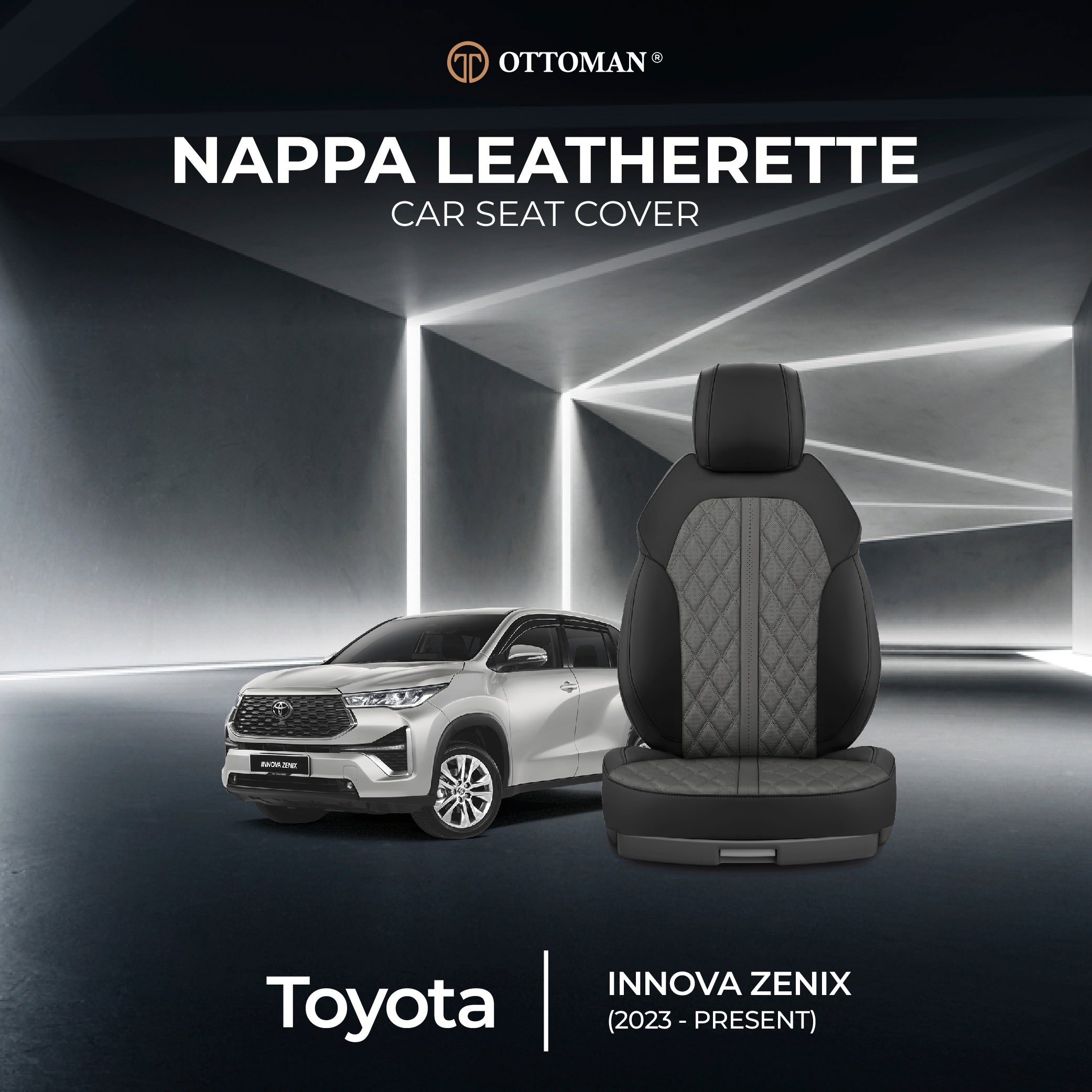 Toyota Innova Zenix (2023-Present) Ottoman Seat Cover