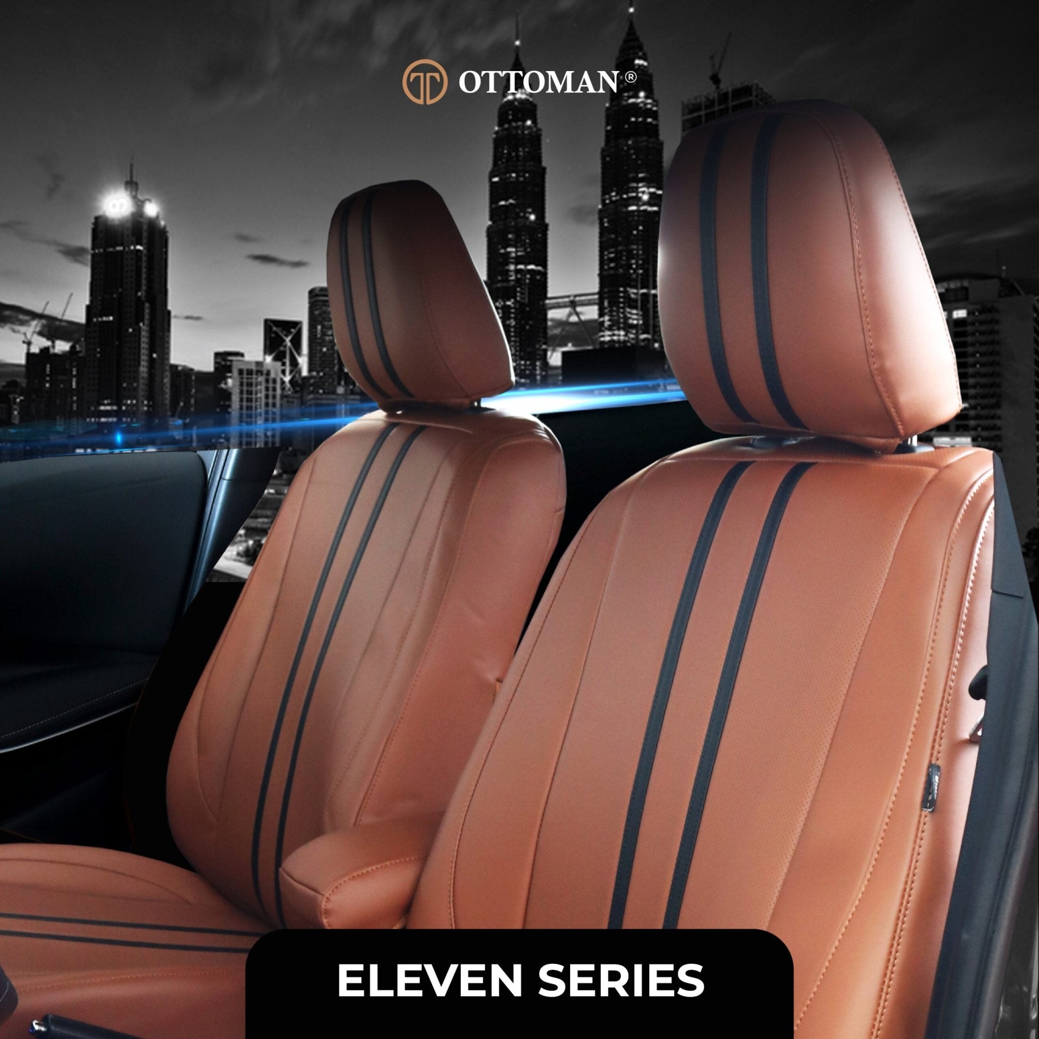 Honda HRV (2014-2021) Ottoman Seat Cover Seat Cover in Klang Selangor, Penang, Johor Bahru - Ottoman Car Mats
