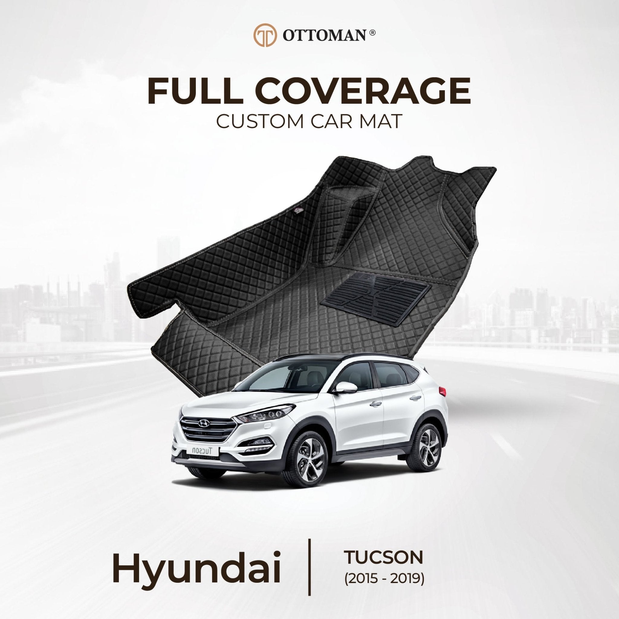 Hyundai Tucson (2015-2019) Car Mat in Klang Selangor, Penang, Johor Bahru - Ottoman Car Mats