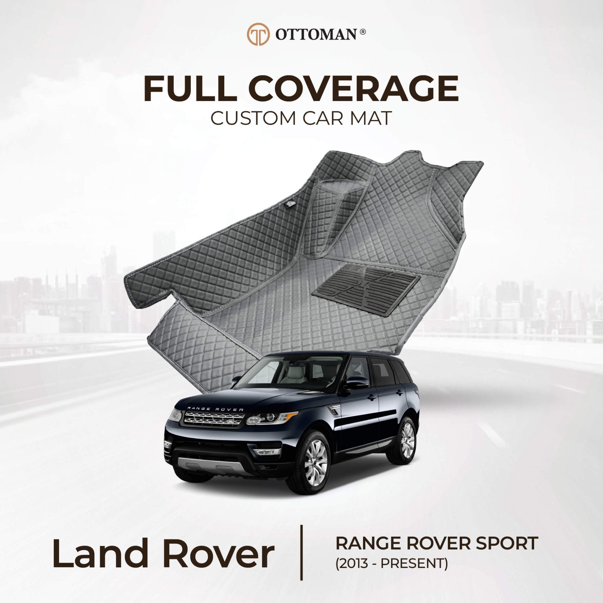 Land Rover Range Rover Sport (2013-Present) Car Mat in Klang Selangor, Penang, Johor Bahru - Ottoman Car Mats