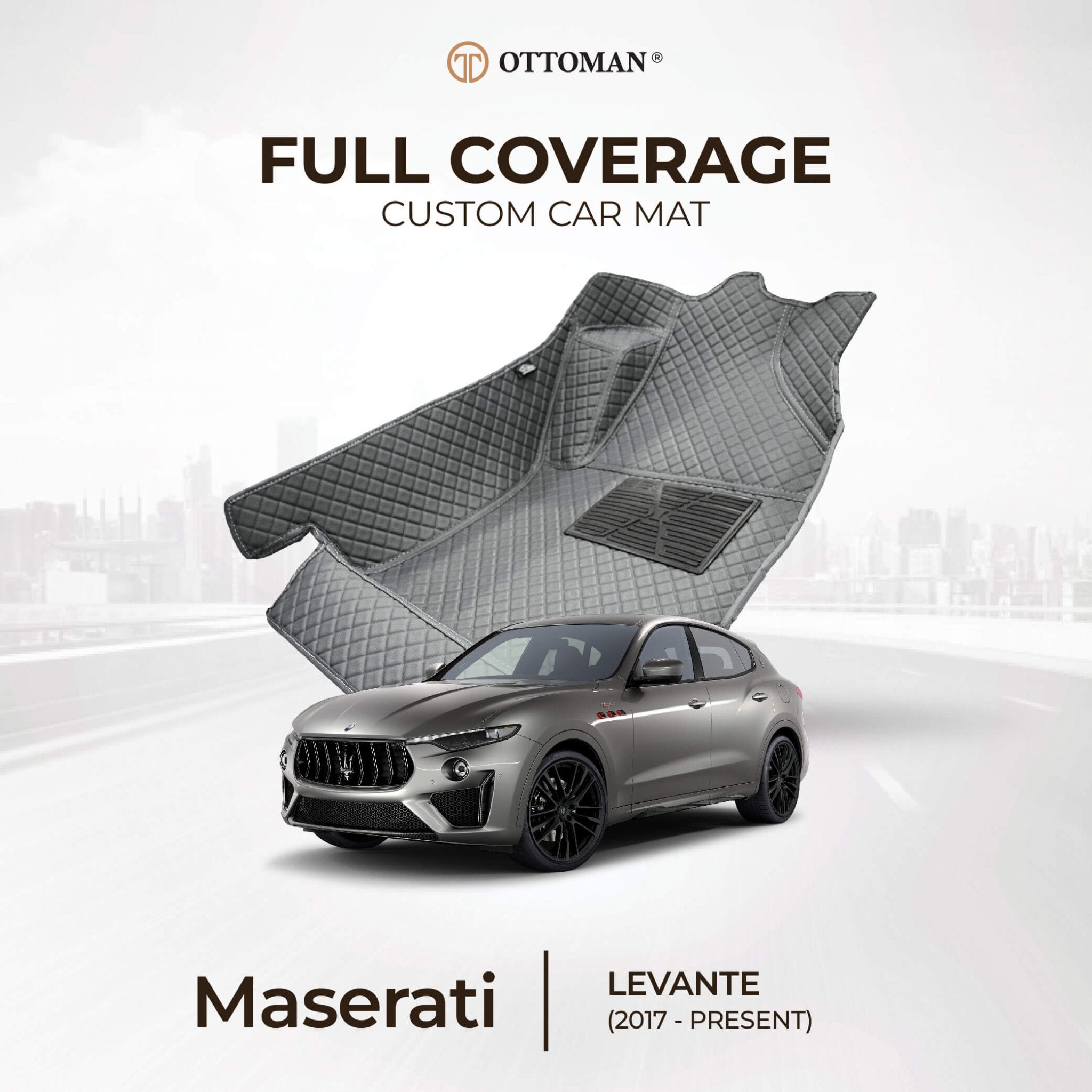 Maserati Levante (2017-Present) Car Mat in Klang Selangor, Penang, Johor Bahru - Ottoman Car Mats
