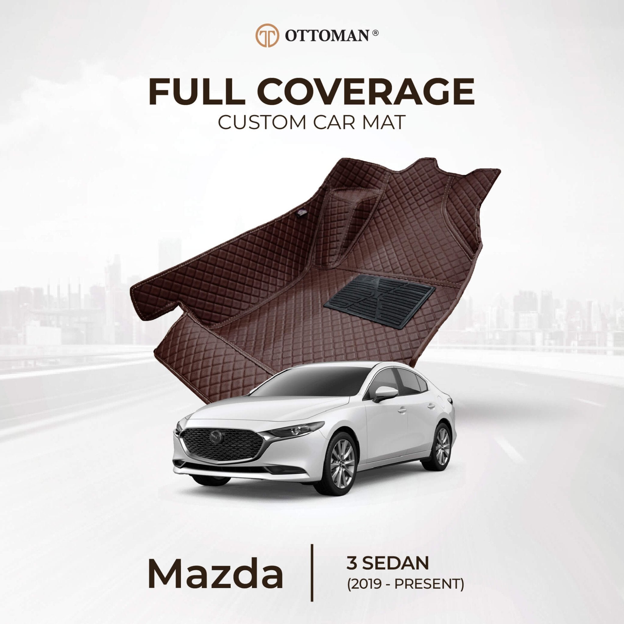 Mazda 3 Sedan (2019-Present) Car Mat in Klang Selangor, Penang, Johor Bahru - Ottoman Car Mats