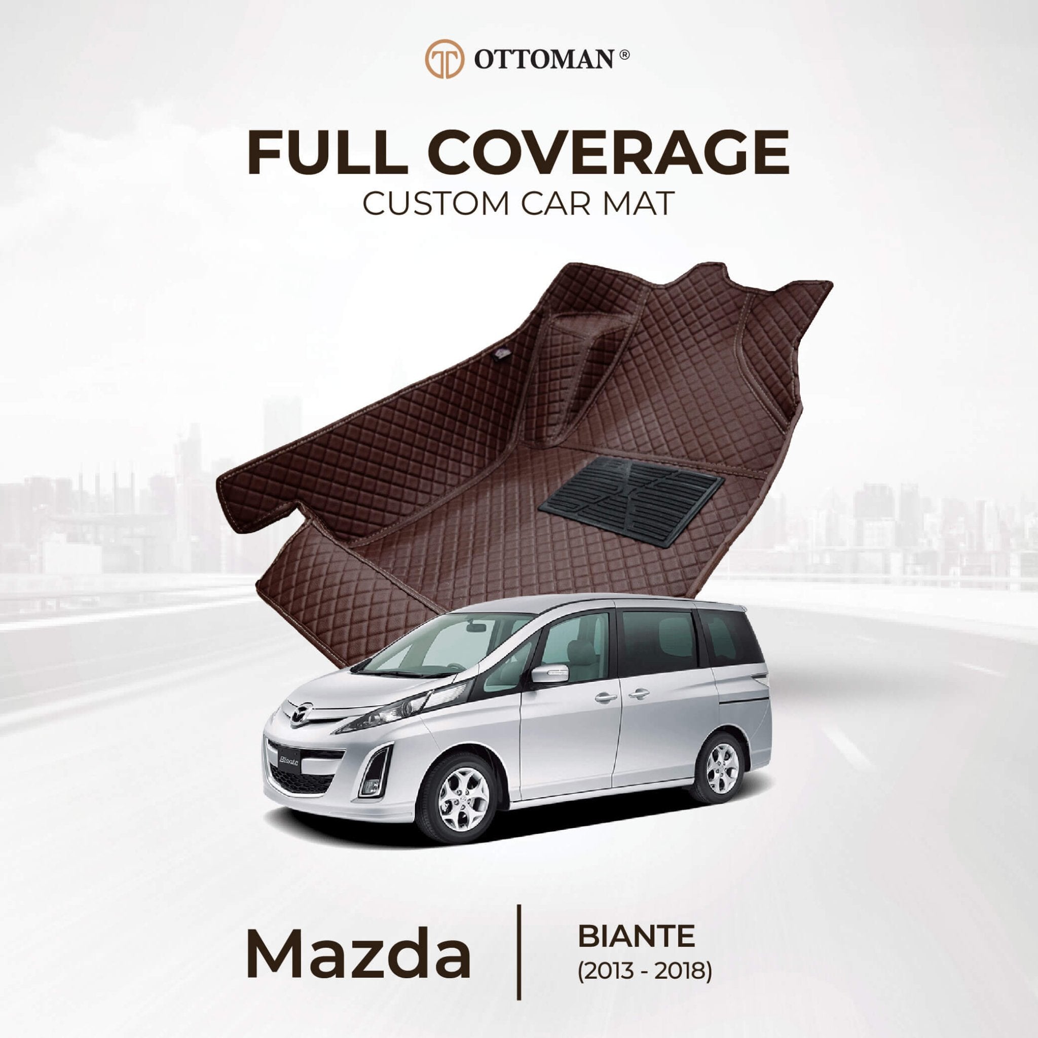 Mazda Biante (2013-2018) Car Mat in Klang Selangor, Penang, Johor Bahru - Ottoman Car Mats