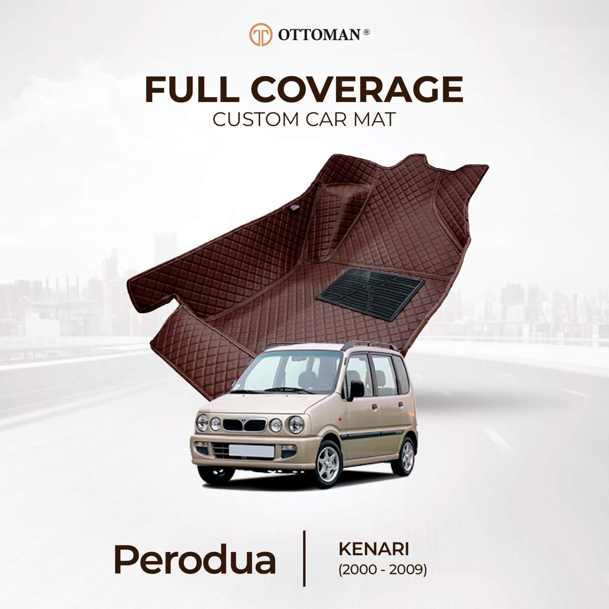 Perodua Kenari (2000-2009) Car Mat in Klang Selangor, Penang, Johor Bahru - Ottoman Car Mats