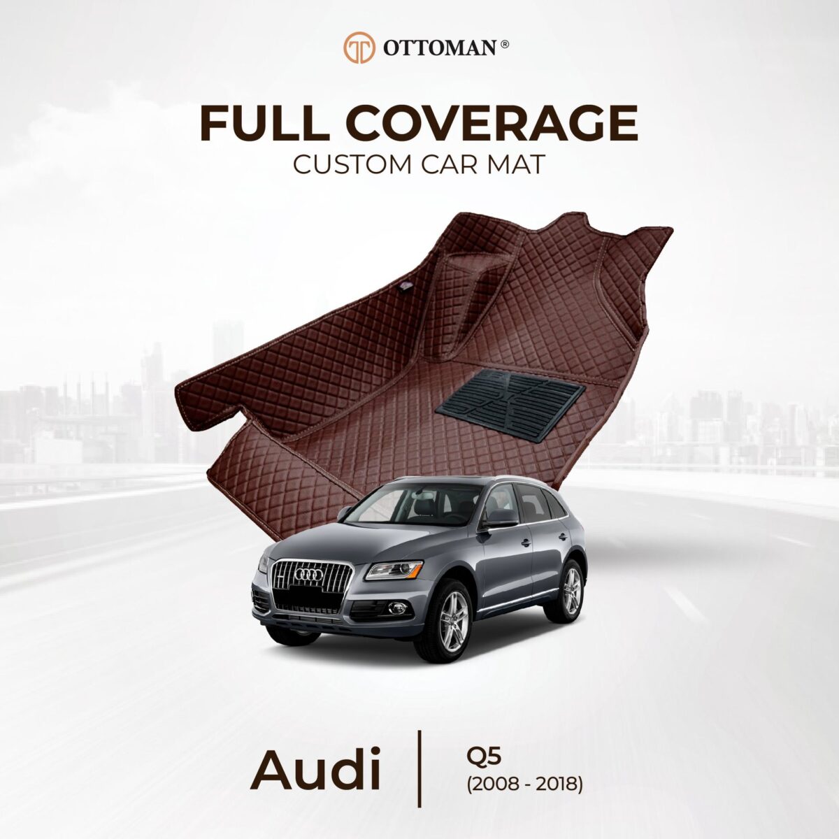 Audi Q5 8R (2008-2018) Ottoman Car Mat - Image 1