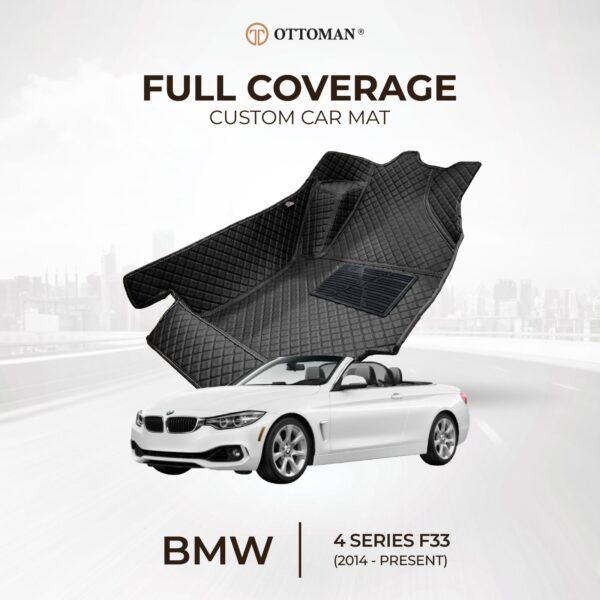 BMW 4 Series F33 CONVERTIBLE (2014-Present) Ottoman Car Mat