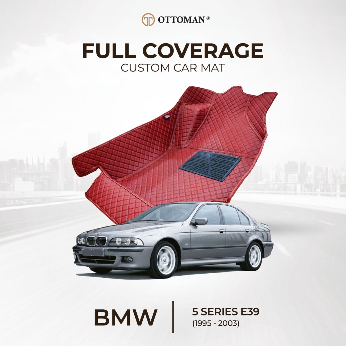 BMW 5 Series E39 (1995-2003) Ottoman Car Mat - Image 1
