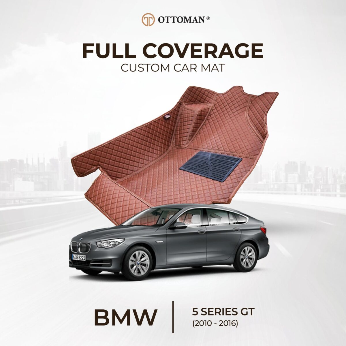 BMW 5 Series GT (2010-2016) Ottoman Car Mat - Image 1