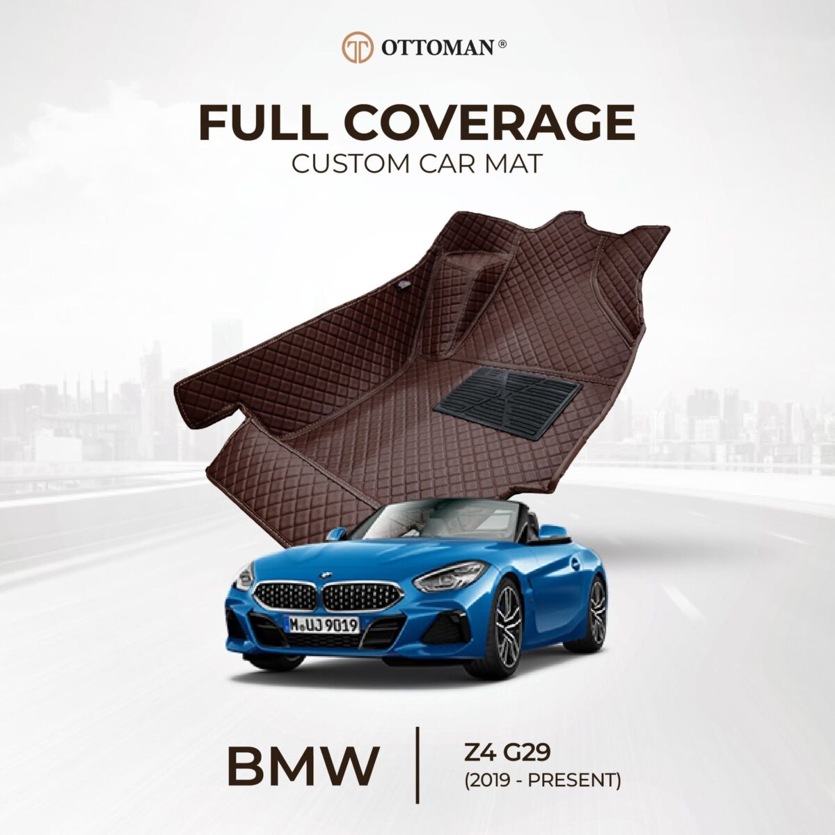 BMW Z4 G29 (2019-Present) Ottoman Car Mat - Image 1