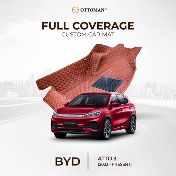 BYD Atto 3 (2023-Present) Ottoman Car Mat