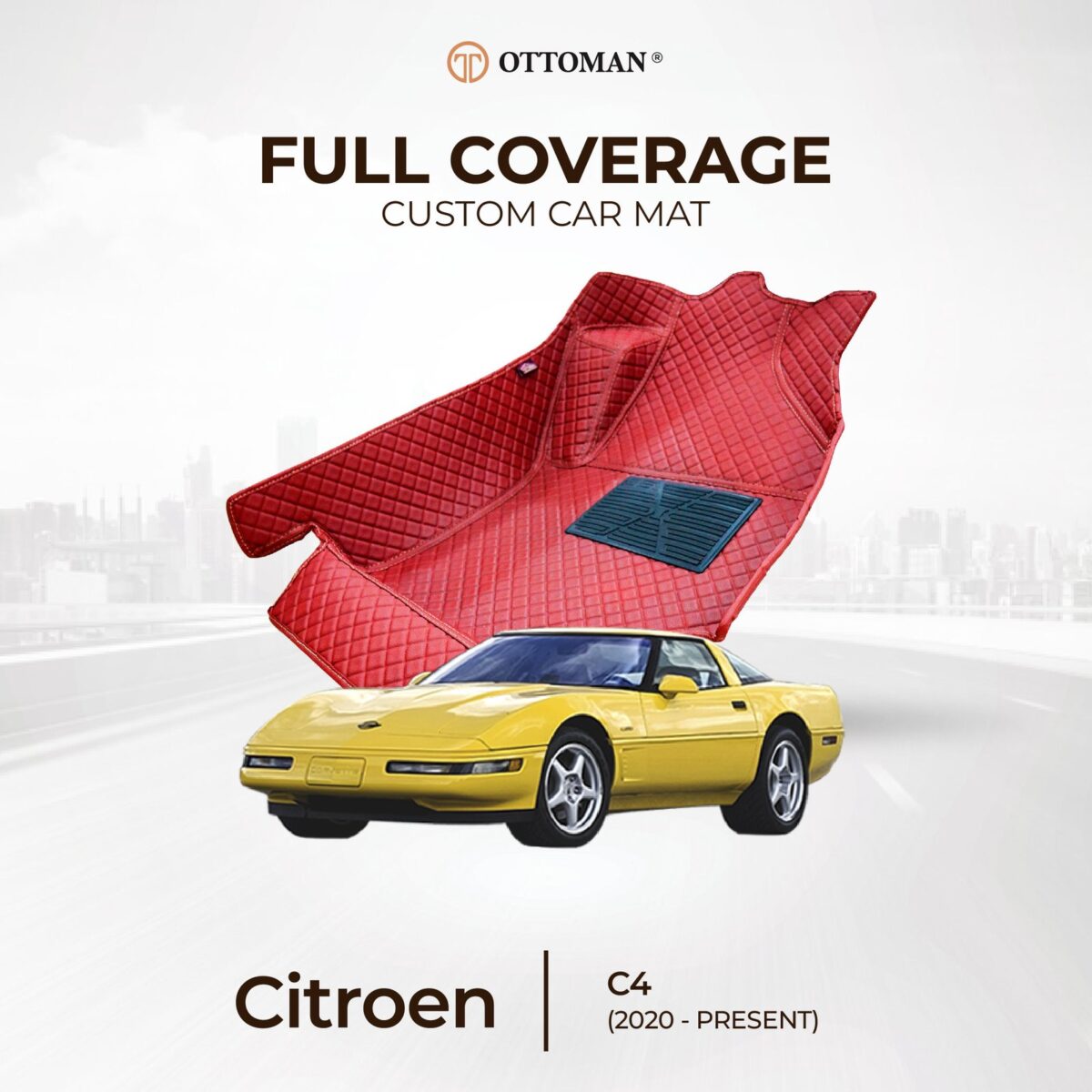 Citroen C4 (2020-Present) Ottoman Car Mat - Image 1