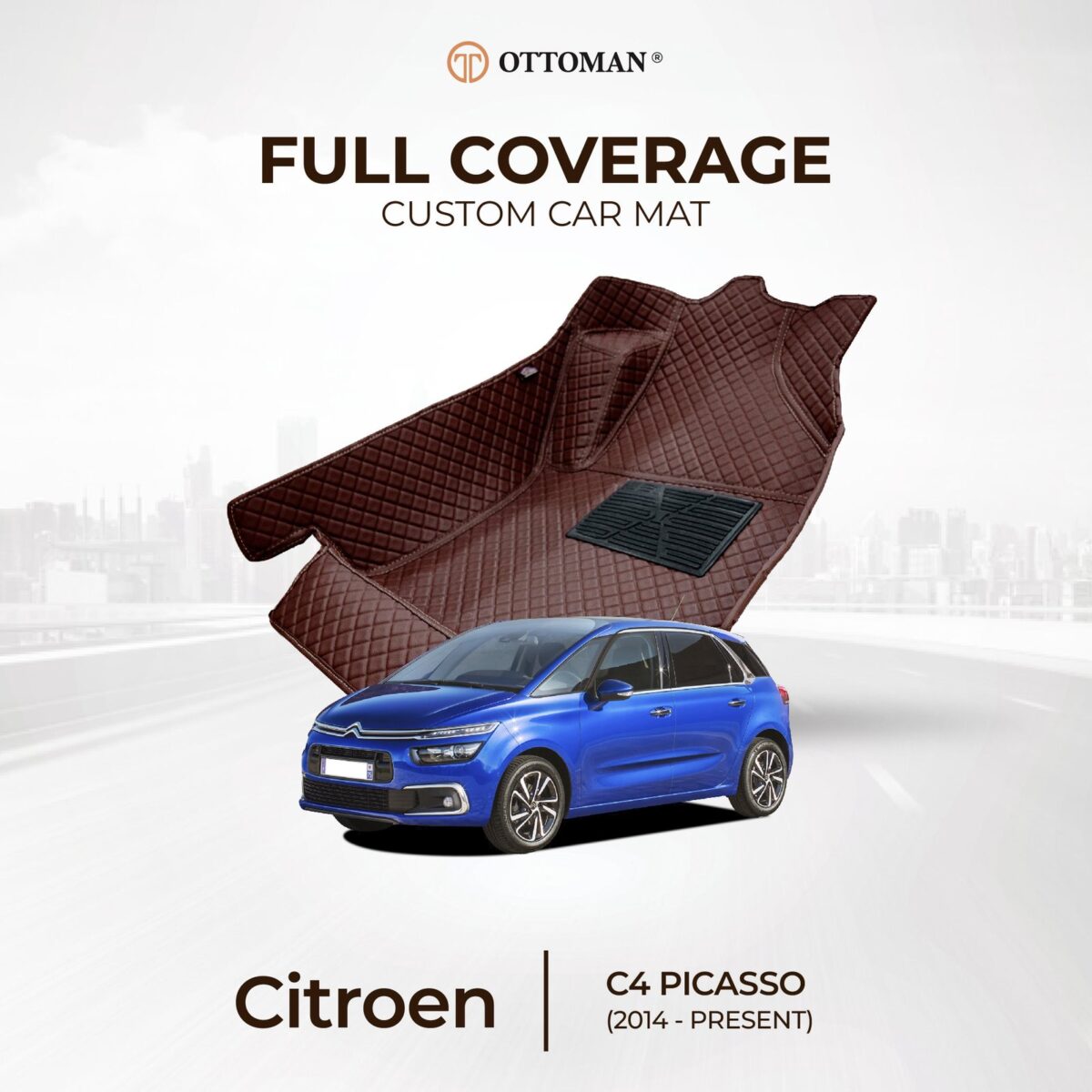 Citroen C4 Picasso (2014-Present) Ottoman Car Mat - Image 1