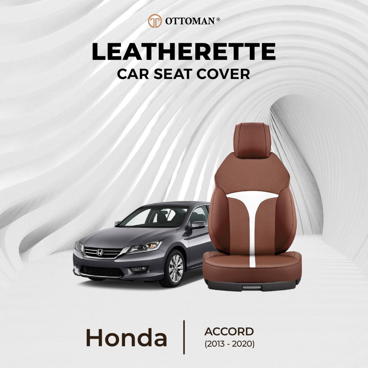 Honda Accord (2013-2020) Ottoman Seat Cover - Image 1