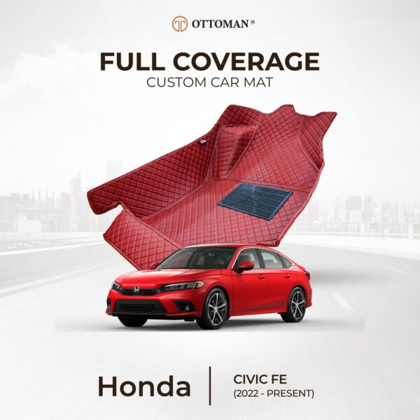 Honda Civic FE (2022-Present) Ottoman Car Mat