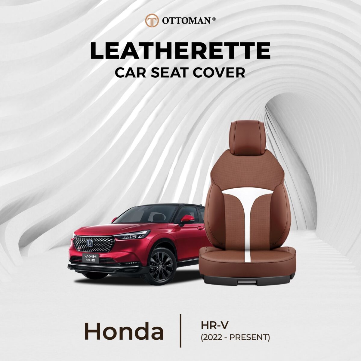 Honda HRV (2022-Present) Ottoman Seat Cover - Image 1