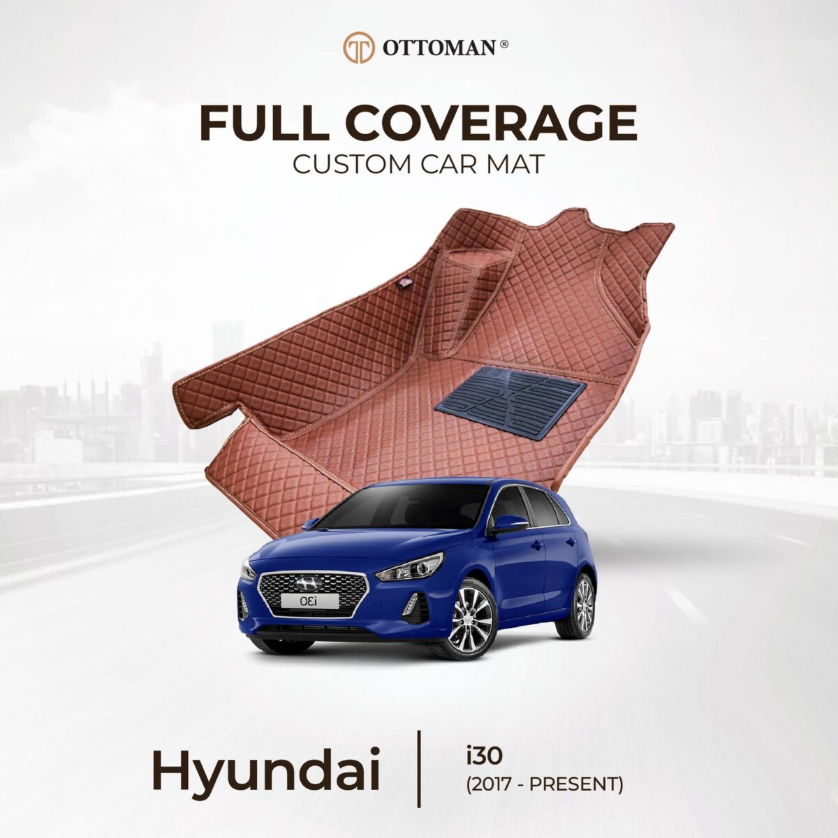 Hyundai I30 (2017-Present) Ottoman Car Mat - Image 1