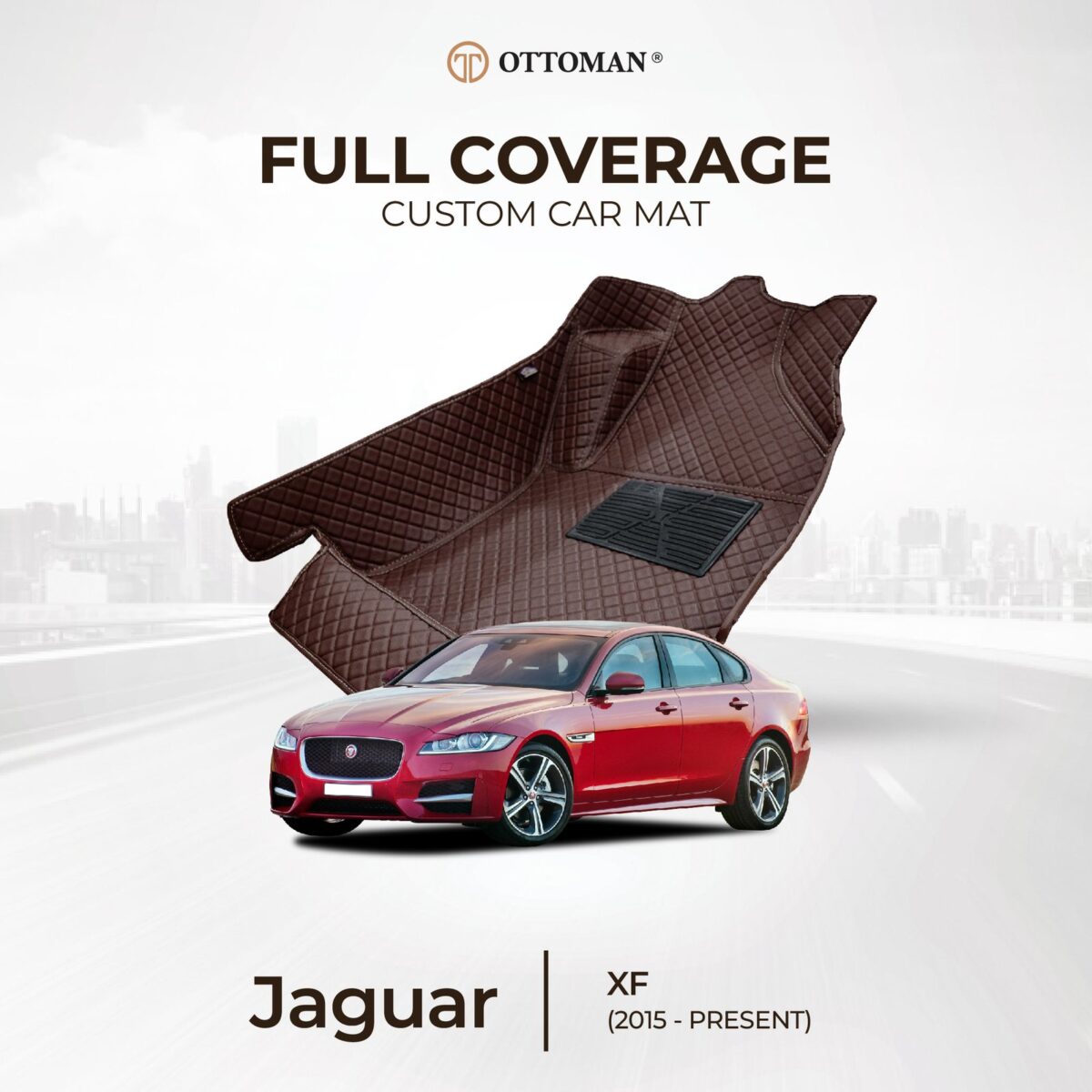 Jaguar XF X260 (2015-Present) Ottoman Car Mat - Image 1