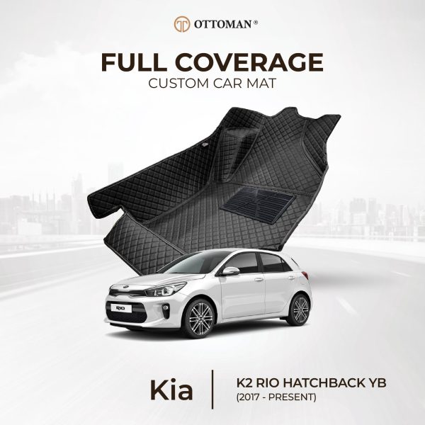 Kia K2 Rio Hatchback YB (2017-Present) Ottoman Car Mat