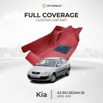Kia K2 Rio Sedan JB (2005-2011) Ottoman Car Mat