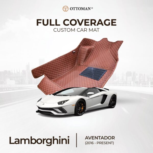 Lamborghini Aventador (2016-Present) Ottoman Car Mat