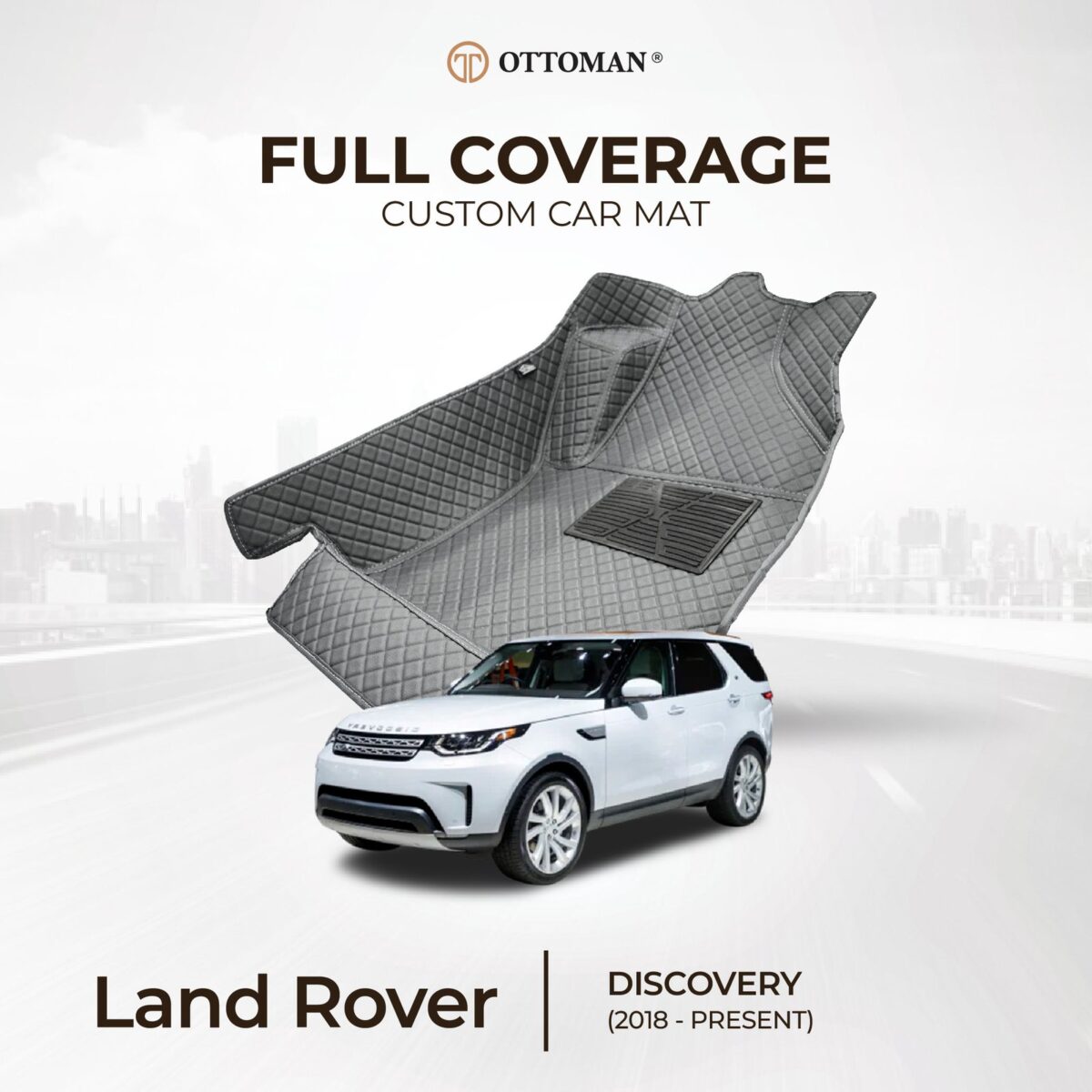 Land Rover Discovery (2018-Present) Ottoman Car Mat - Image 1