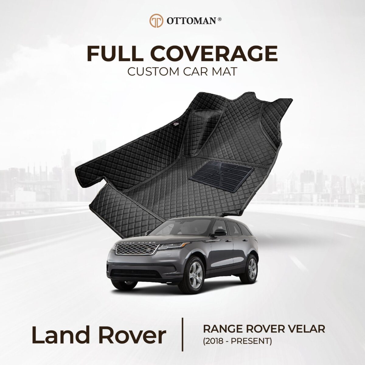 Land Rover Range Rover Vogue (2013-Present) Ottoman Car Mat - Image 1