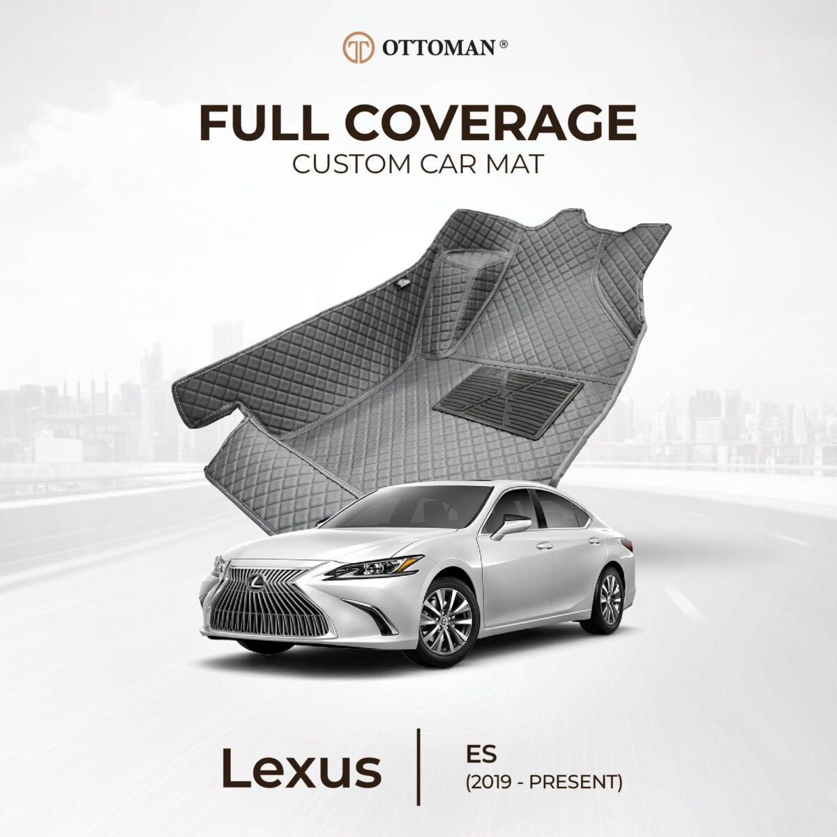 Lexus ES (2019-Present) Ottoman Car Mat - Image 1