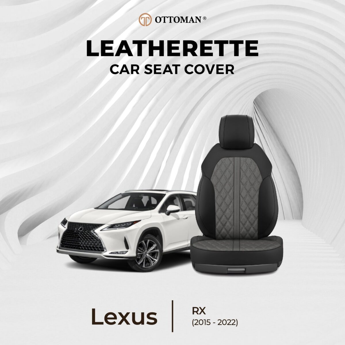 Lexus RX (2015-2022) Ottoman Seat Cover - Image 1