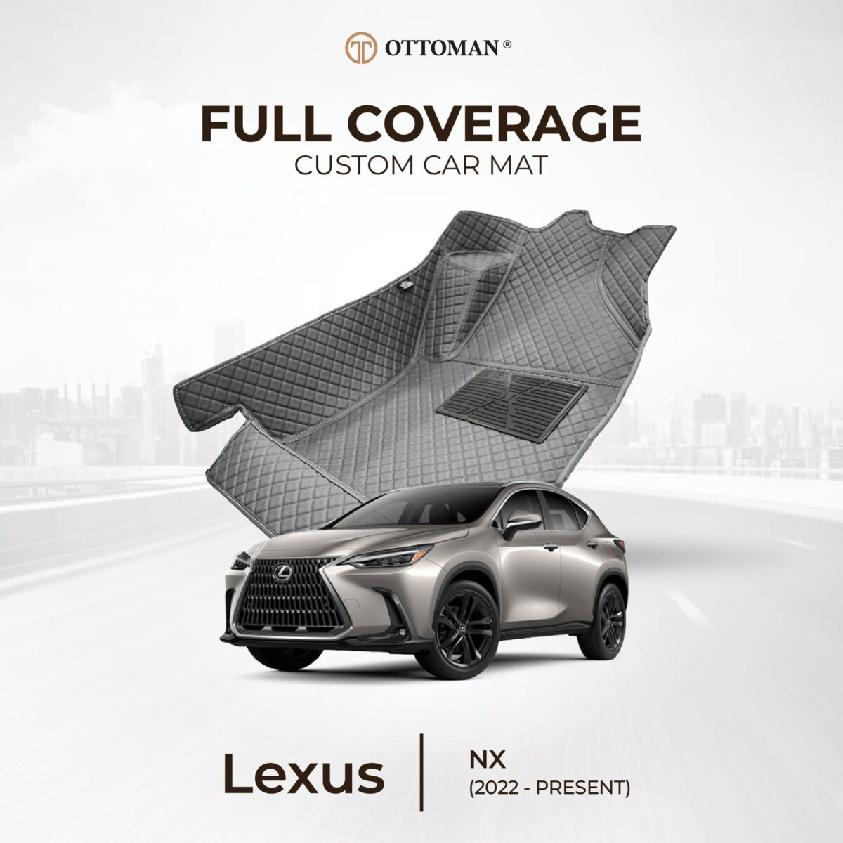 Lexus NX (2022-Present) Ottoman Car Mat - Image 1